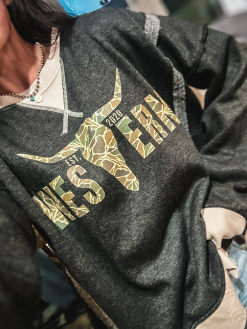 Duck Camo Logo Crew Sweater
