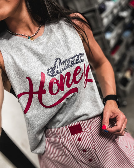 American Honey Cropped Tank