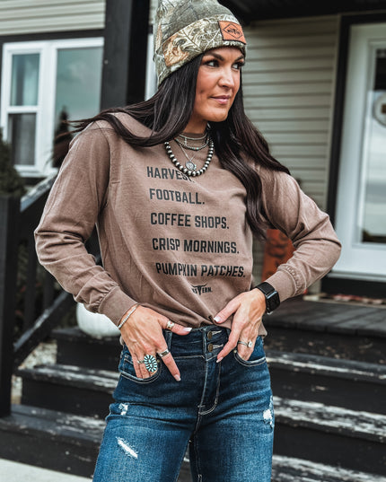 Best of Fall Longsleeve - Brown