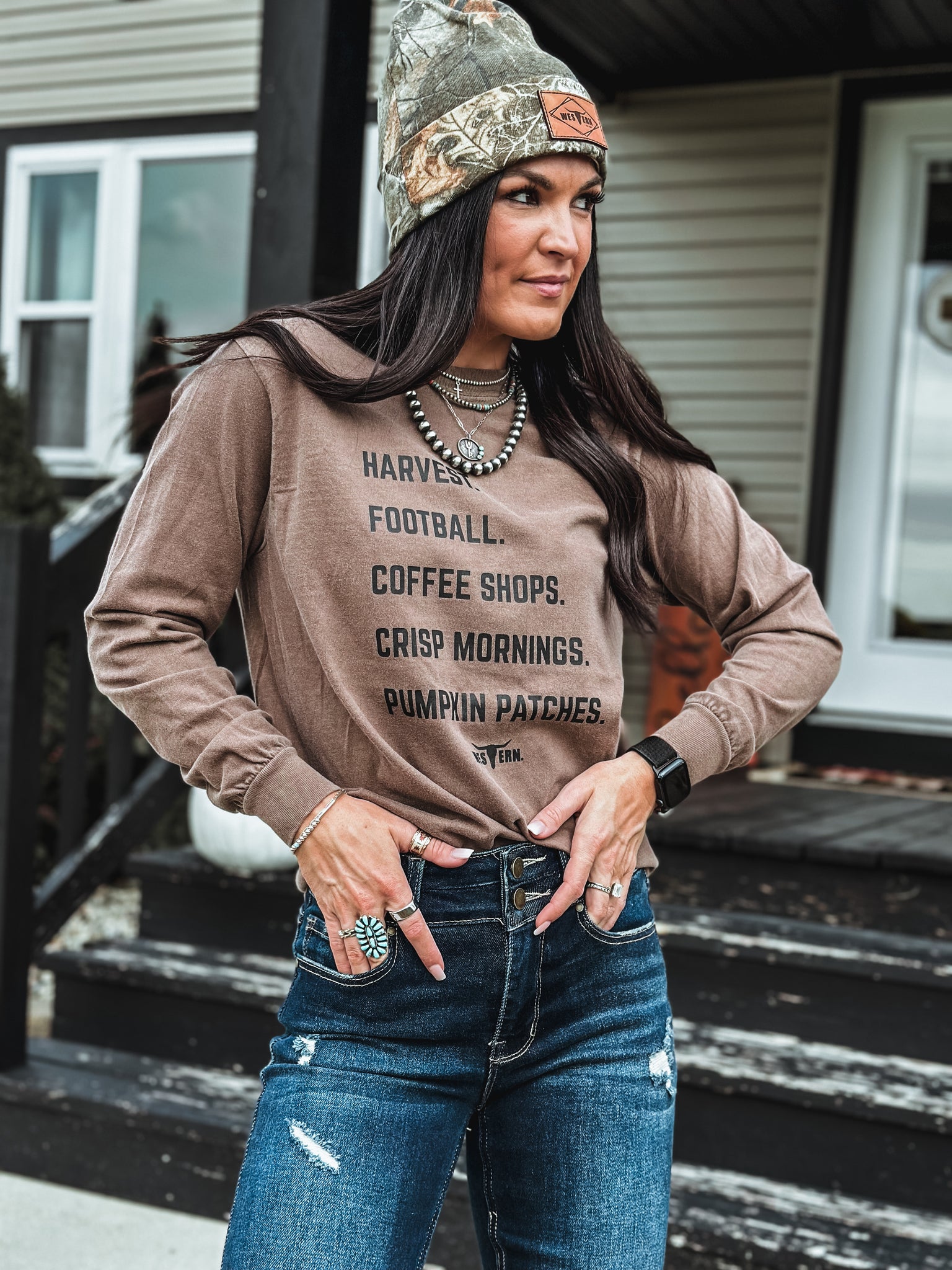 Best of Fall Longsleeve - Brown