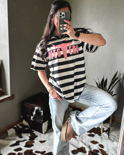 Brand Vintage Dock Stripe T