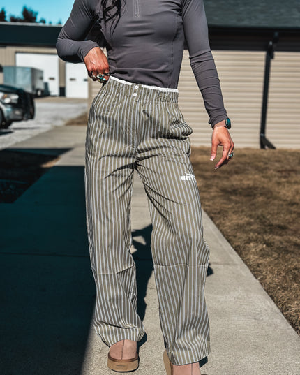 Olive Lane Boxer Pant