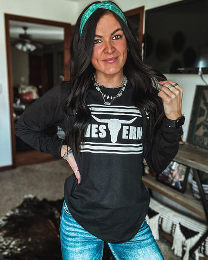 Brand T Longsleeve - Black
