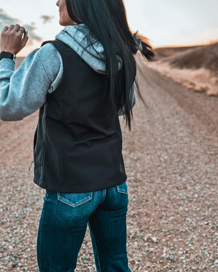 Brand Laramie Soft Shell Vest - Black