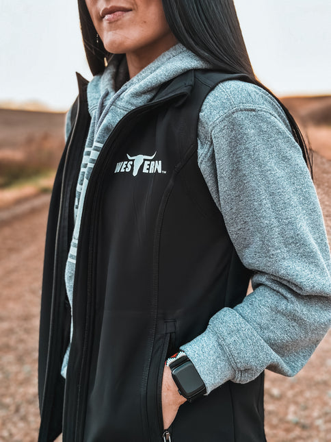 Brand Laramie Soft Shell Vest - Black