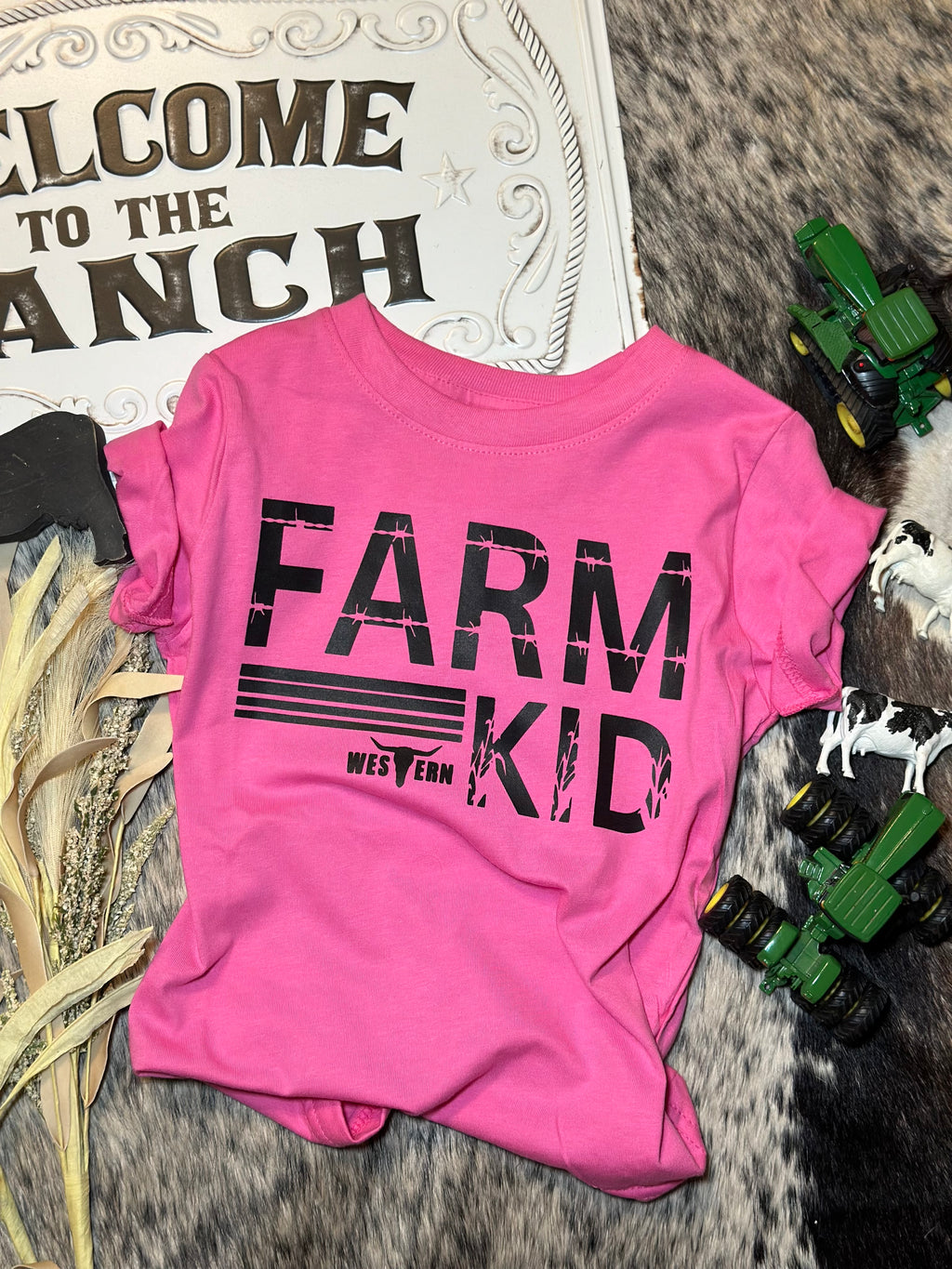 Farm Kid Pink - Toddler