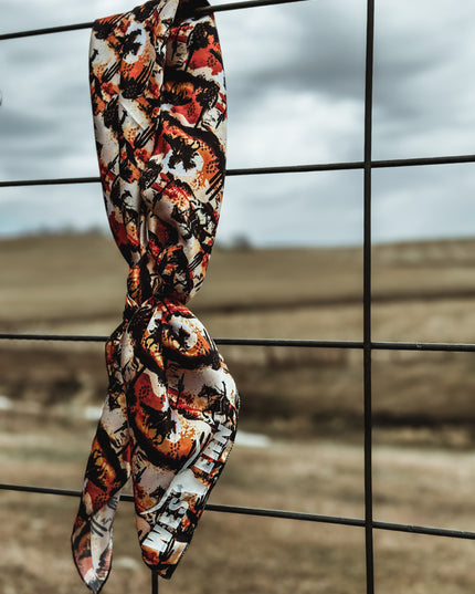 Brand Wild Rag Orange Cowboy