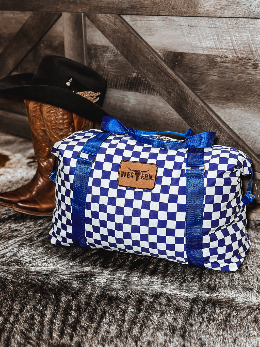 Rodeo Circuit Weekender Bag - Indigo Blue