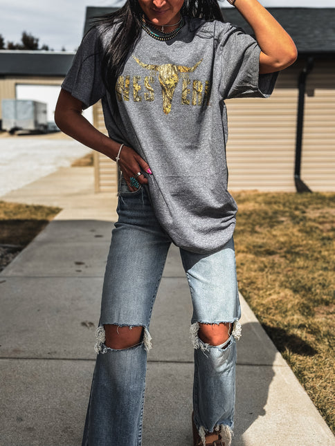 Brand Camo Woods Logo - Graphite Heather