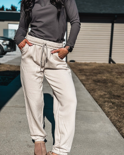Everyday Jogger - Cream