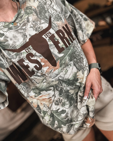 Brand T - Crisp Woods Camo