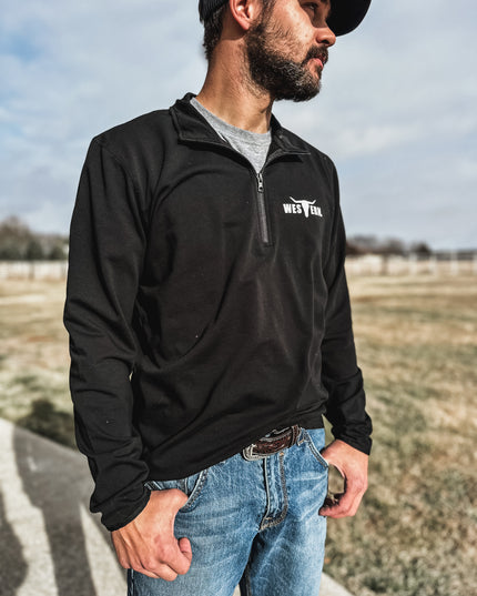 Brand Apex Men's 1/4 Zip - Black