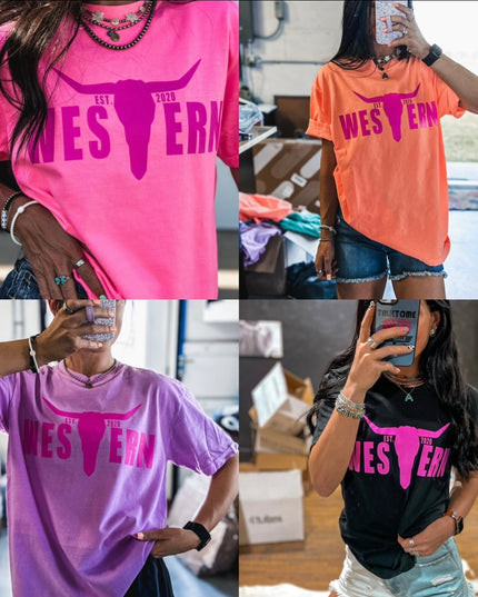 Brand [Hot Pink] Logo T