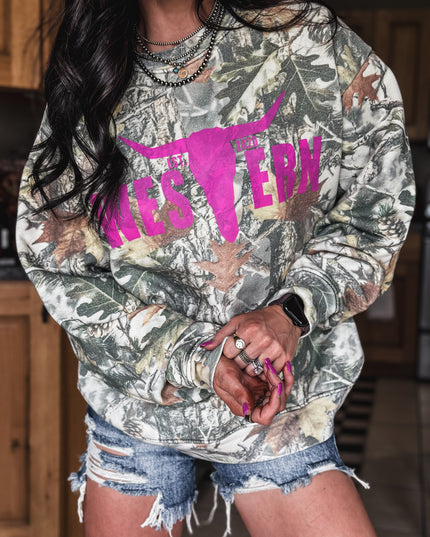 Brand Heavy Crew - Crisp Woods Camo