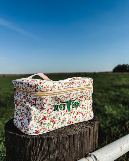 Floral Bloom Make Up Traveler
