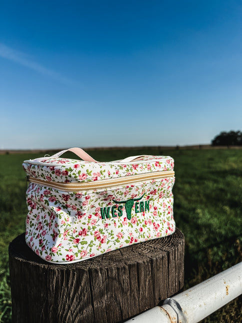 Floral Bloom Make Up Traveler