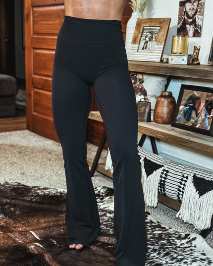 Brand Swift Yoga Flares - Black