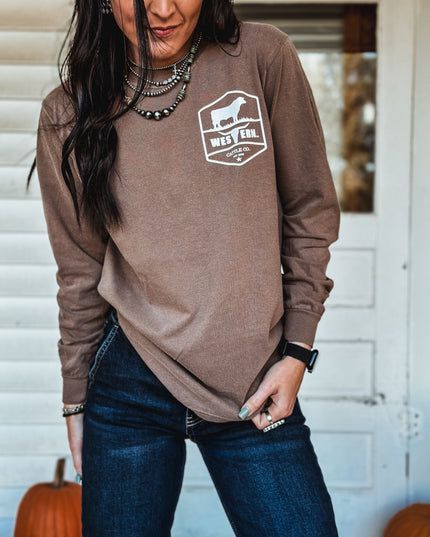 WTB Cattle Co. Longsleeve - Brown