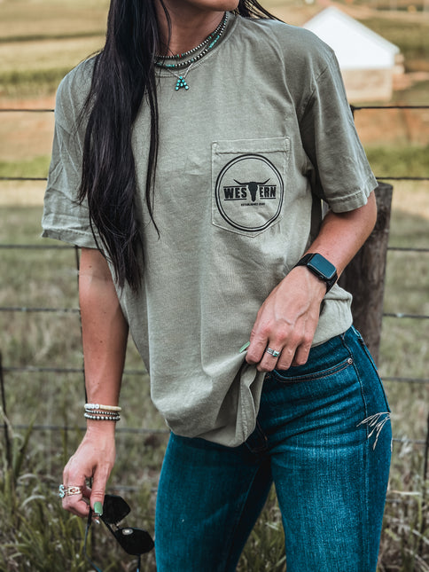 Brand Pocket T KHAKI