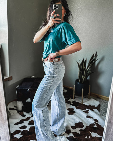 The Dakota Wide Leg Jean