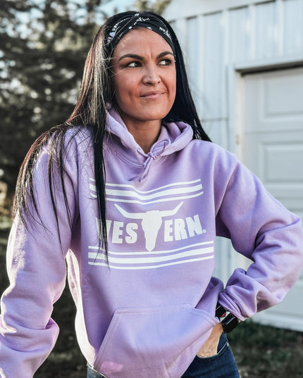 Brand Hoodie Lilac - CLOSEOUT