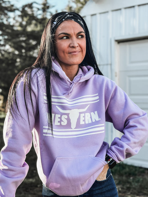 Brand Hoodie Lilac - CLOSEOUT