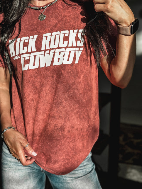 Kick Rocks Mineral Wash T - Red