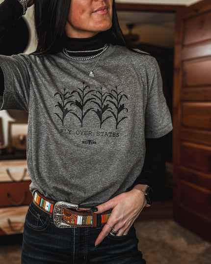 Fly Over States - Heather Grey