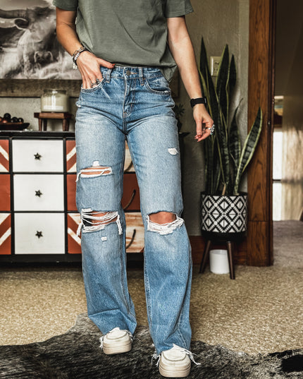 The Chesney Wide Leg Jean