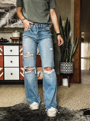 The Chesney Wide Leg Jean