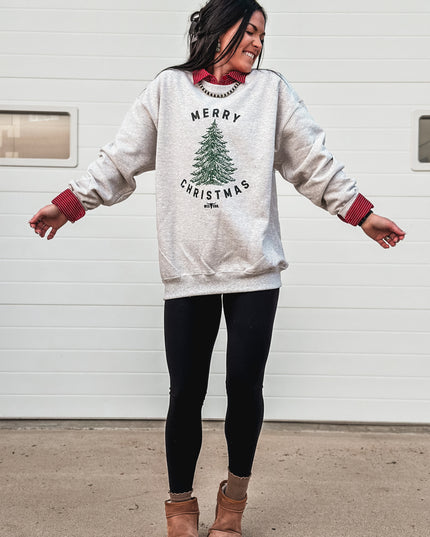 Merry Christmas Tree Crew - Oatmeal