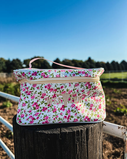 Floral Bloom Make Up Traveler