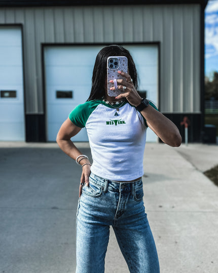 Brand Logo Cropped Baby T