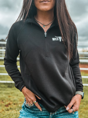 Brand Peak Women's 1/4 Zip - Black