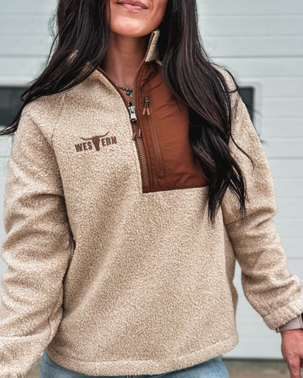 Cozy Pines Fleece 1/4 Zip (Womens)