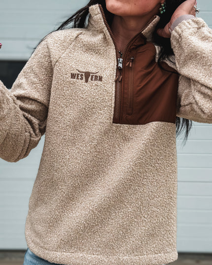 Cozy Pines Fleece 1/4 Zip (Womens)