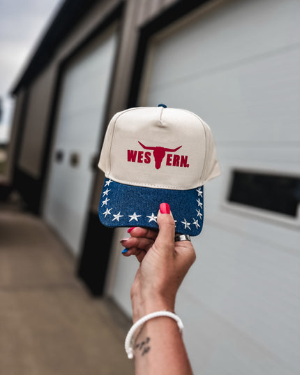 Brand Hat - Denim & Stars