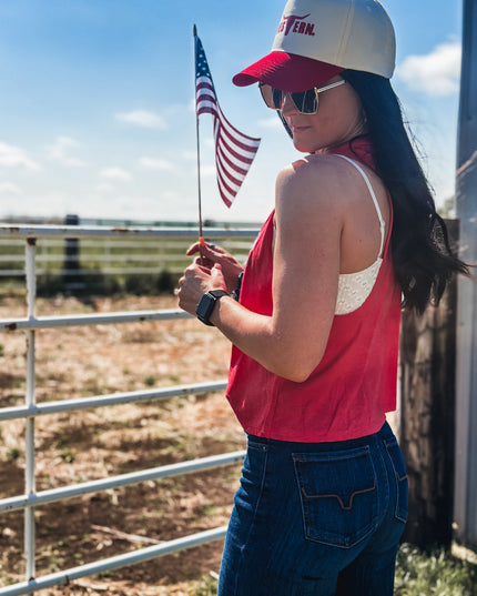 American Rodeo Cropped Tank