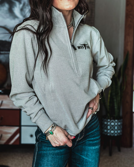 Brand In My Element Men's 1/4 Zip - Sleet