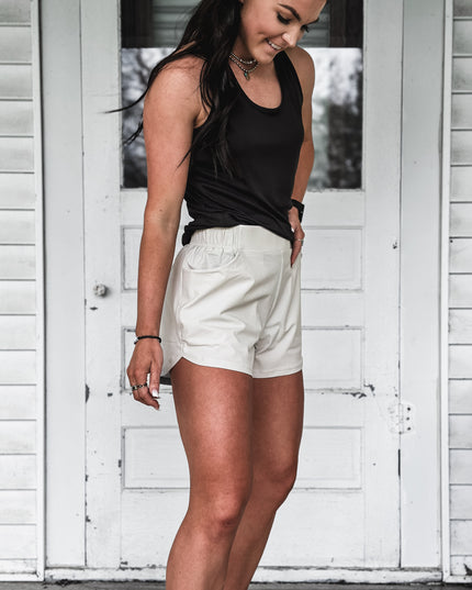 Brand Tri Knot Tank - Black