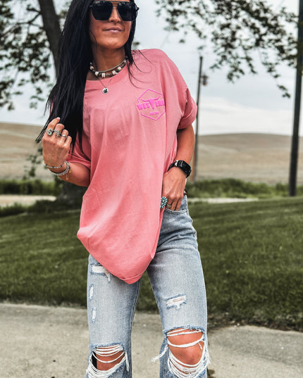 Putting the Western in Midwestern PUFF - Pink