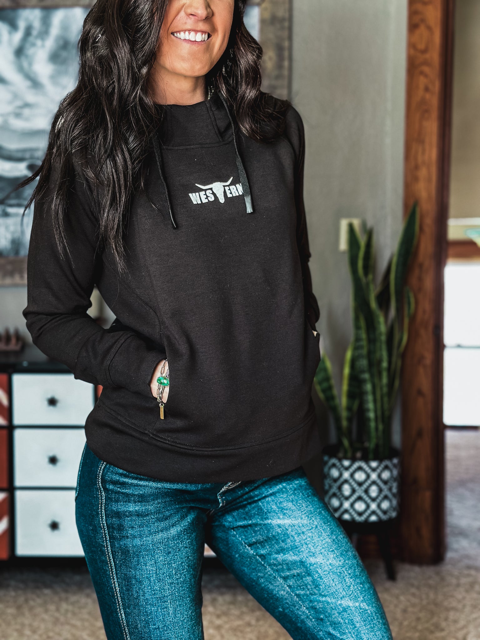 Brand Summit Women's Hoodie - Black