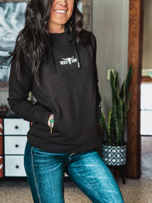 Brand Summit Women's Hoodie - Black