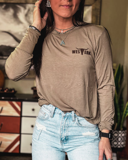 Brand Perfect Touch Athleisure Longsleeve -Taupe