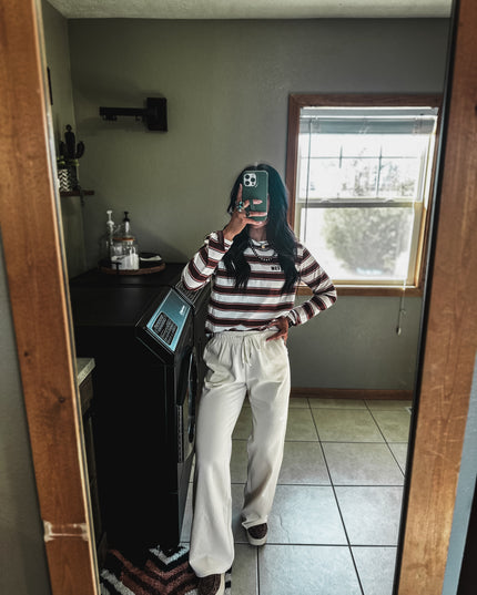Runnin' Late Sweats - Cream