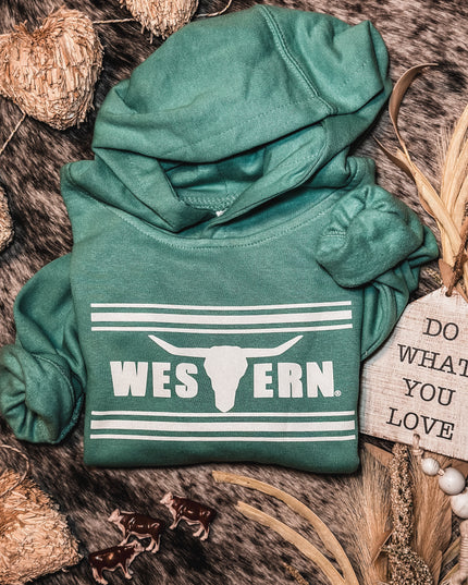 Brand Hoodie Toddler - Vintage Sage