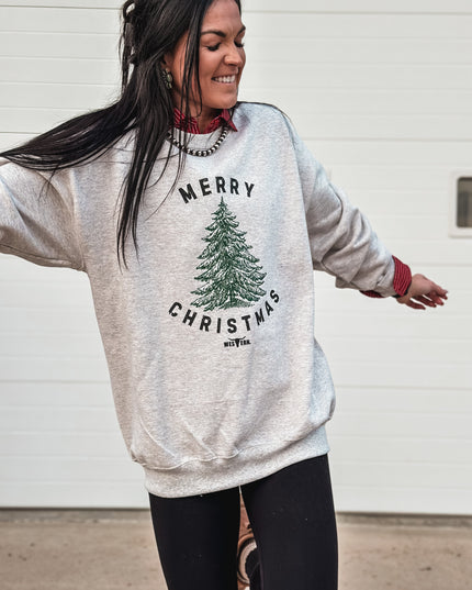 Merry Christmas Tree Crew - Oatmeal