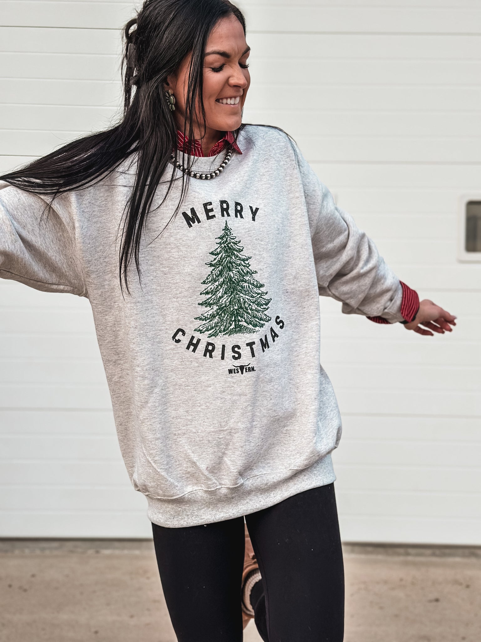 Merry Christmas Tree Crew - Oatmeal