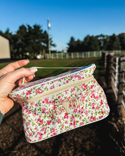 Floral Bloom Make Up Traveler