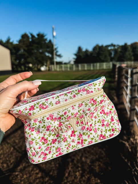 Floral Bloom Make Up Traveler